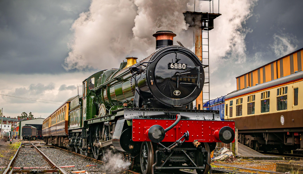 Steam Engine Train Ride with Iglu Mascot