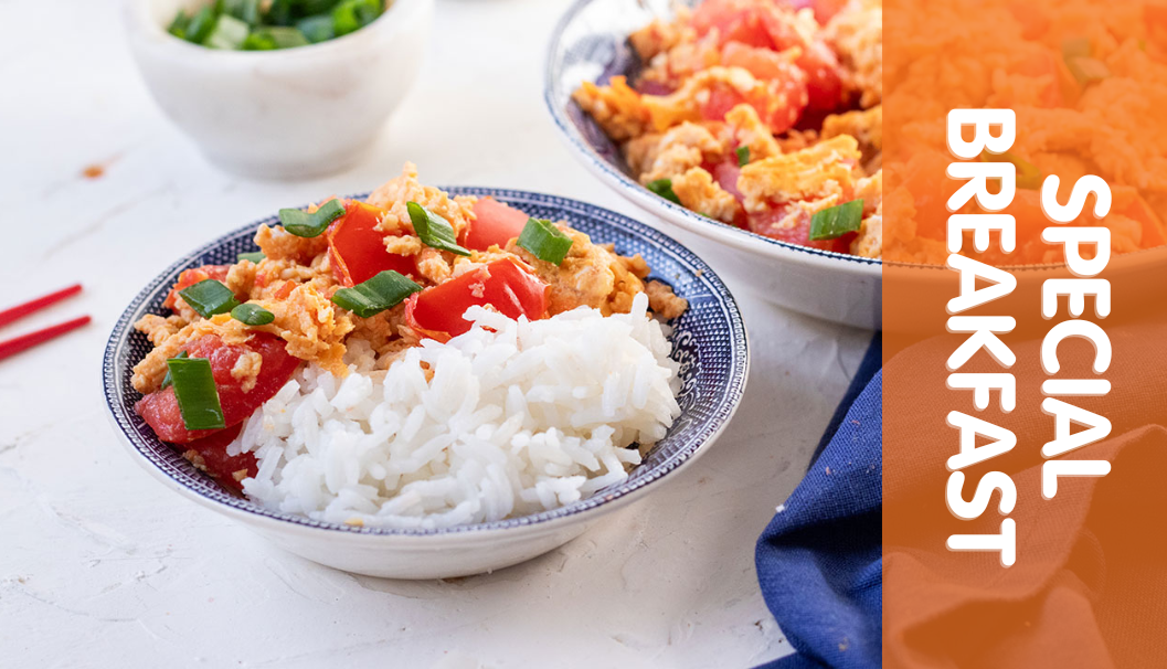 Special Brekkie: Tomato Egg Stir-fry