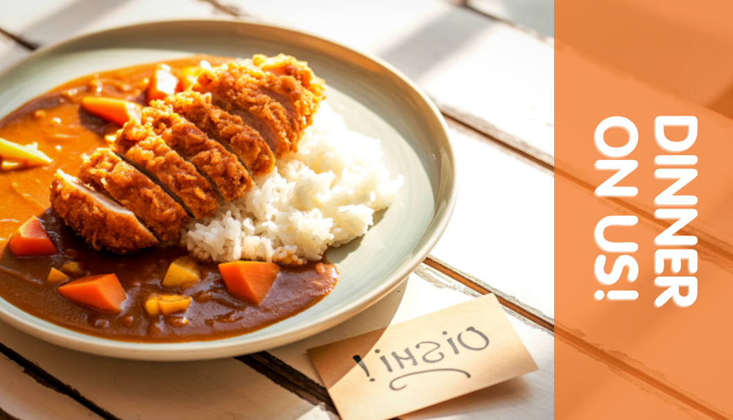 Dinner on Us: Japanese Curry