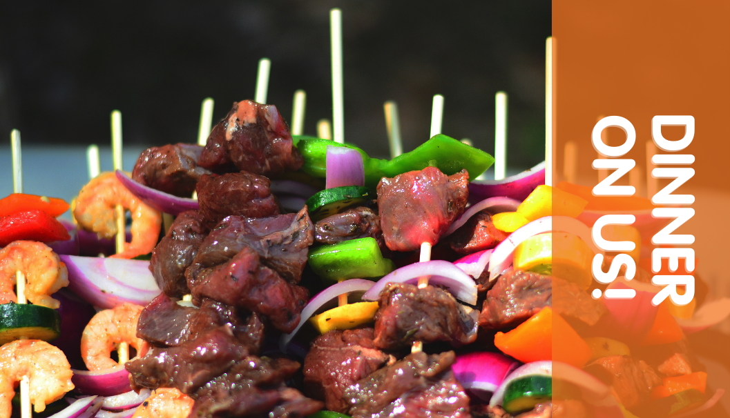 Dinner on Us: DIY Skewers!