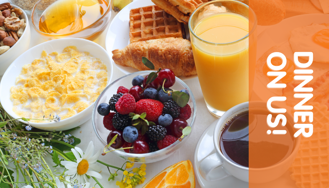 Dinner on Us: Brekkie For Dinner