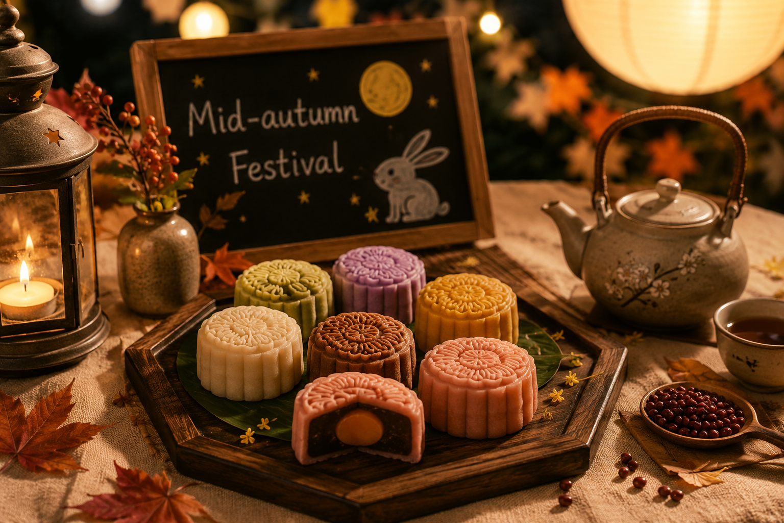 Mid-autumn Festival with Mooncakes